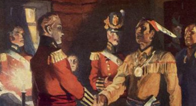 First Nations and Europeans meet