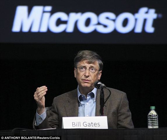 Bill Gates became the wealthiest person in america