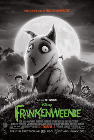 Movie Release: Frankenweenie