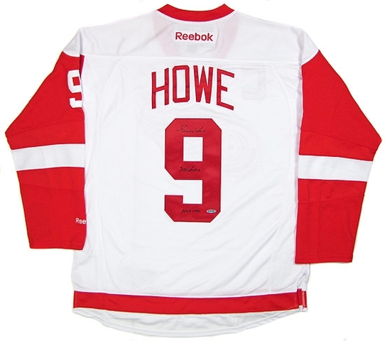 Breaks Howe's record