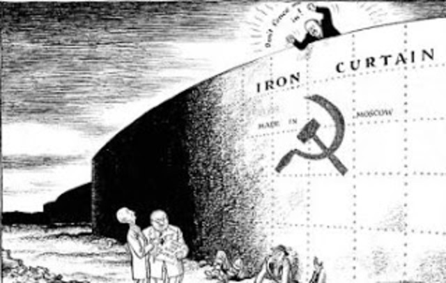 LA CORTINA DE HIERRO