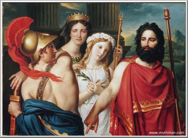 Agammenon takes achilles woman