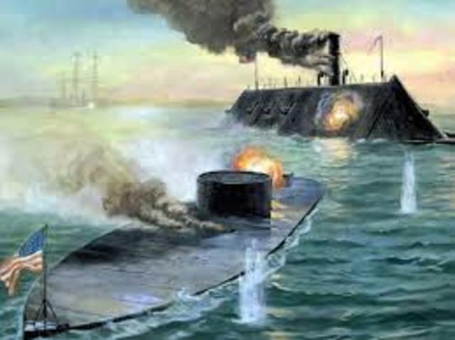USS Monitor vs CSS Virgina