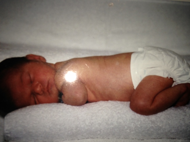 Hace catorce años que yo nací. Yo nací en el hospital de Chester County.