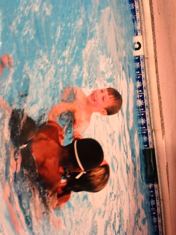 Hace once años que primera nadé.