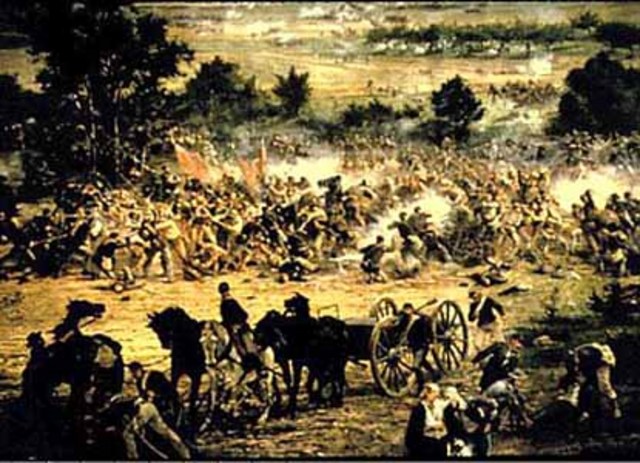 Pickett's Charge (Third and final day of Gettysburg)