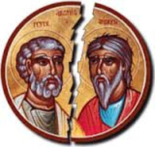 The Greats Schism of 1054 AD