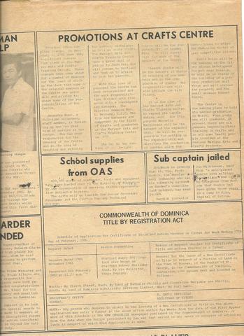 OAS Contribute School Supplies To Dominica