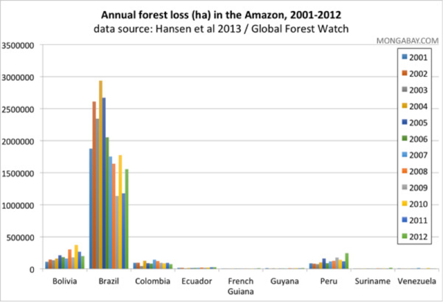 Deforestation has begun