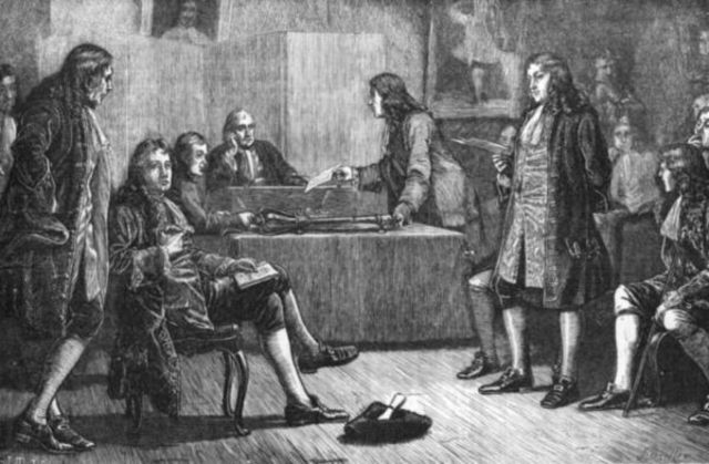 Newton Elected as Member of Royal Society of London