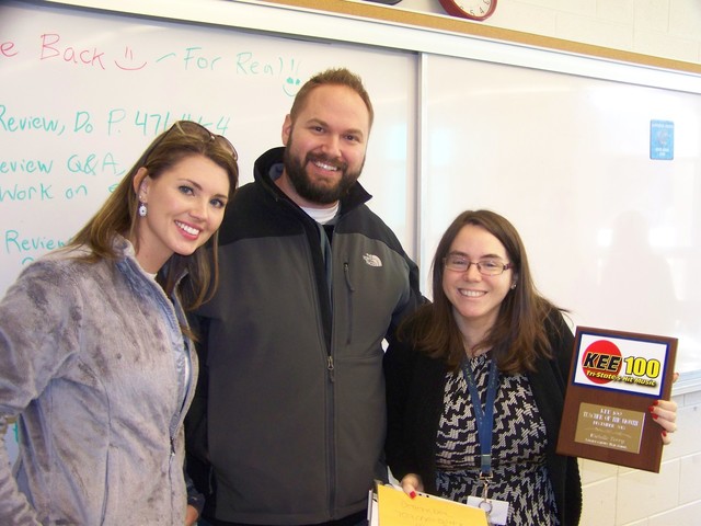 KEE 100 Teacher of the Month