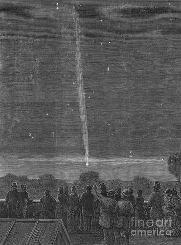 Newton Begins Observing Comet of 1680-81