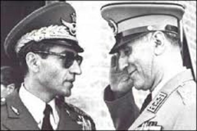 U.S. sponsored coup overthrows Iranian government