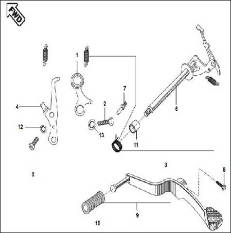 Motorcycle Gear Shifter