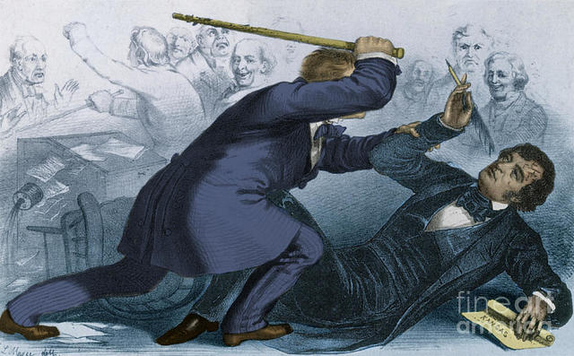 Charles Sumner Attacked in the Senate