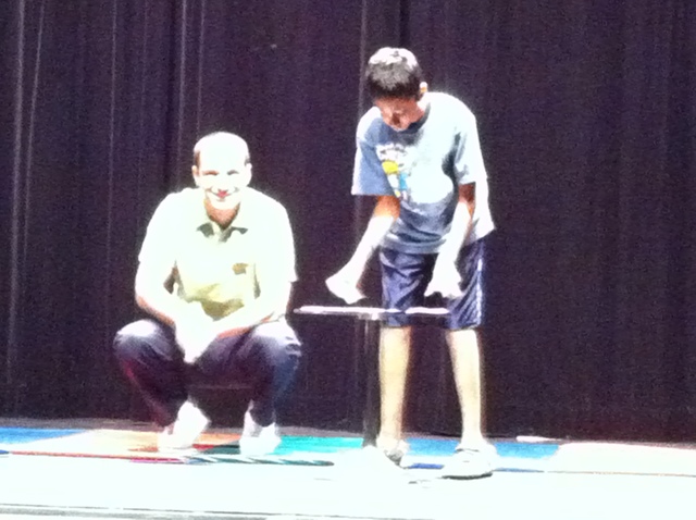 Magico en un crucero.