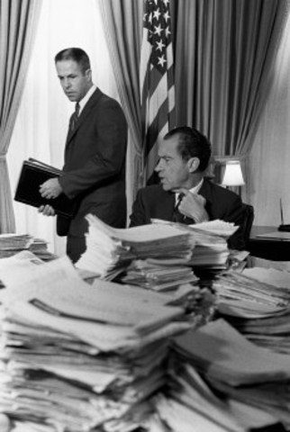 Nixon Supports Troop Commotment