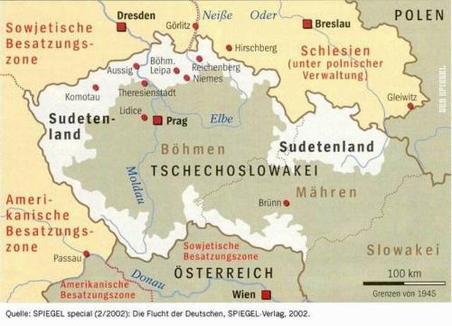 Germany enters the Sudtenland