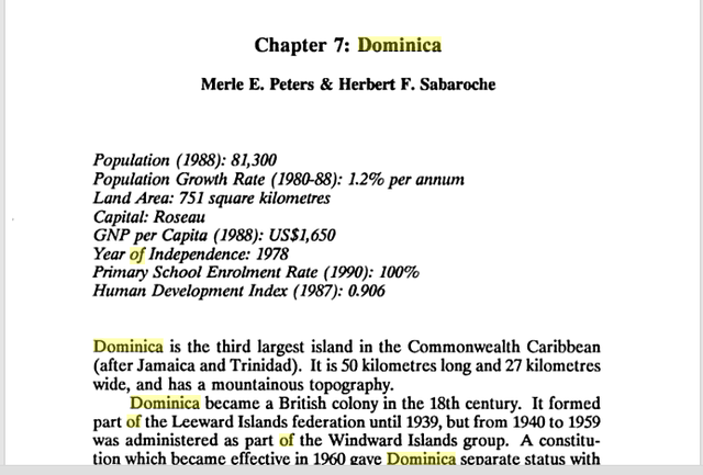 Case Study of Dominica's Education System Created