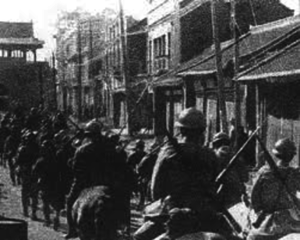 Japanese Invasion of china