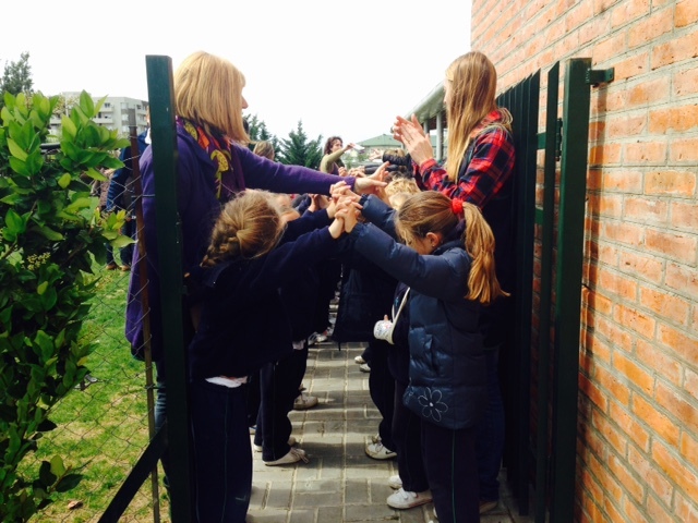 Whole school class develoment on Service Learning with K.Berger Kaye