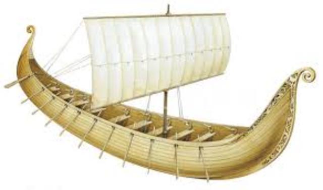 The Vikings arrive in Ireland