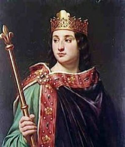 Charlemagne's mother dies