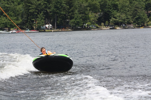 Hace un año que mi familia y yo empezamos “tubing” de agua.