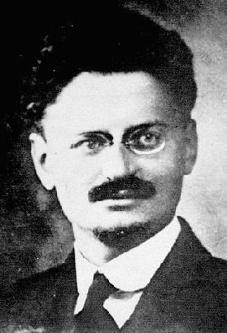 Trotsky into exile