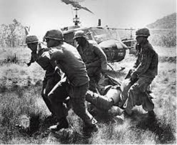 U.S. involvement in Vietnam War begins