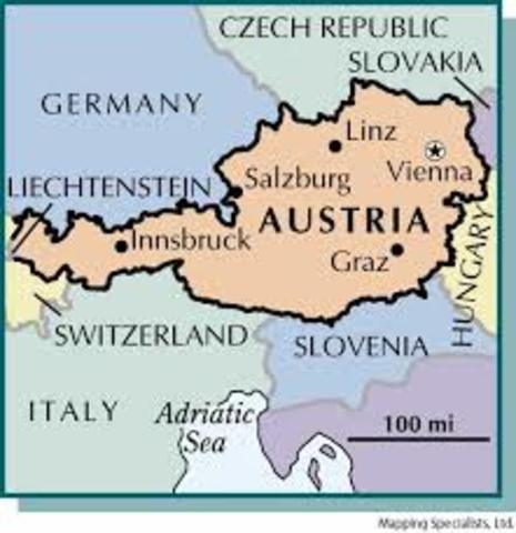 Hilter sets up a puppet government in Austria