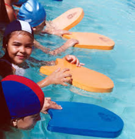 Competencia de natación