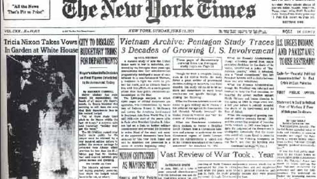 Pentagon Papers Published