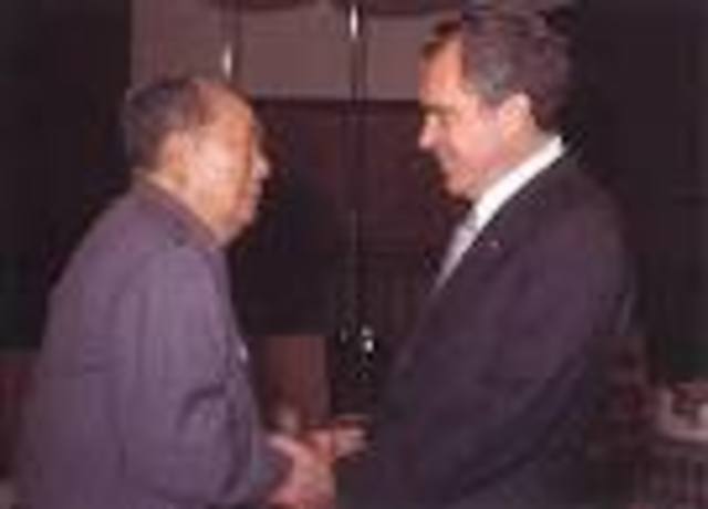 Richard Nixon visits China