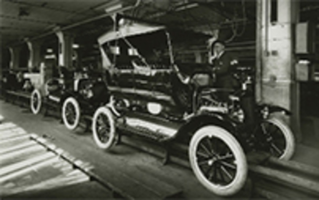 Ford model T cars