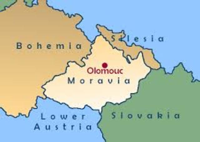 Hitler invaded Bohemia and Moravia