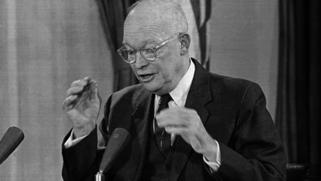 President Eisenhower Outlines the Domino Theory
