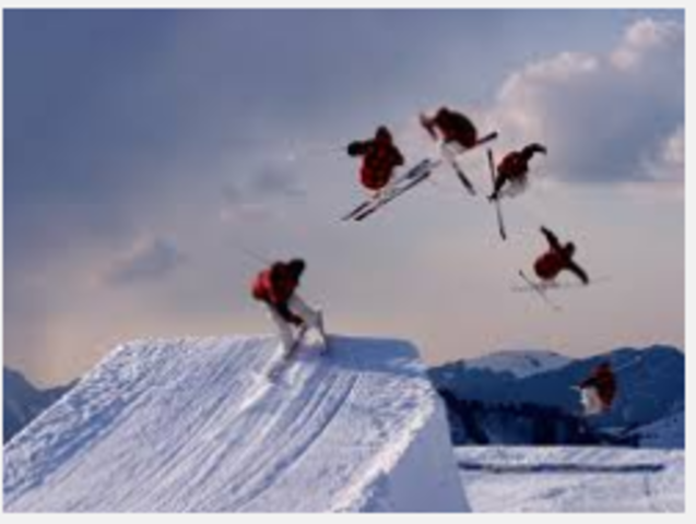 Mi primera vez esquiar