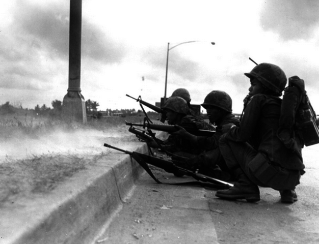 N. Vietnamese launch Tet Offensive