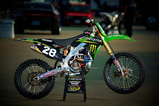 New factory dirt bike