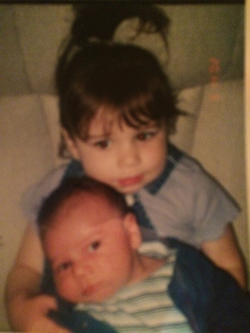 Hace trece años que mi hermano nacío.  Se llama de mi hermano es Harry.