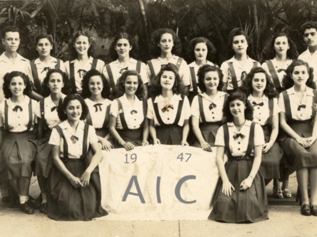 Minerva, Dede, and Patria go to Inmaculada Concepcion