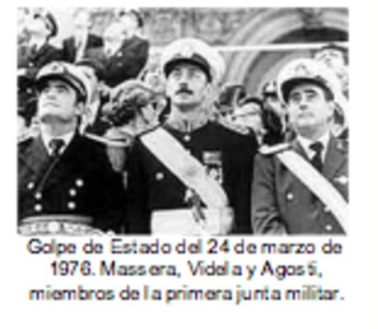 MASSERA - VIDELA - AGOSTI