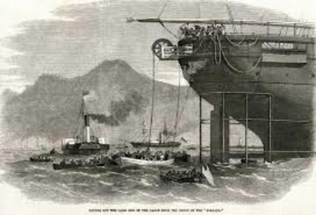 The Transatlantic Telegraph cable
