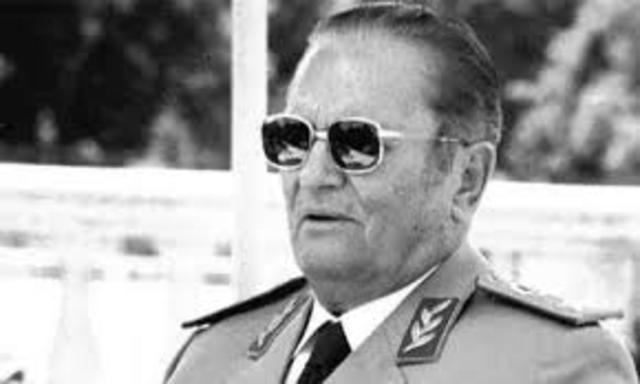 Tito becomes president of Yugoslavia