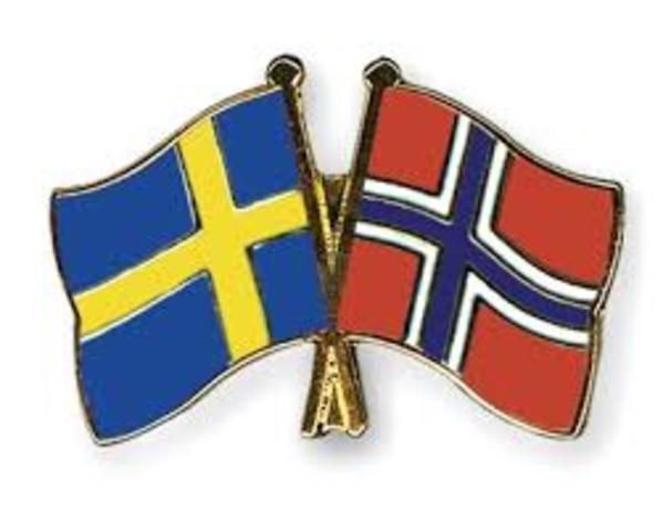 Denmark gives Norway up to Sweden