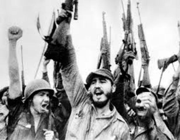 Cuban revolution, Fidel Castro take power