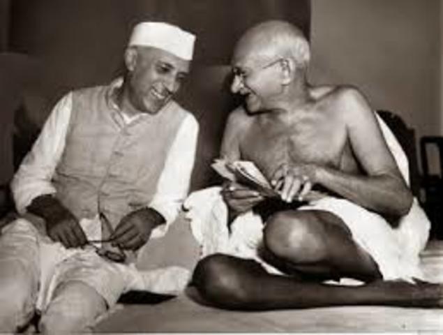 Gandhi and Nehru are Arrested