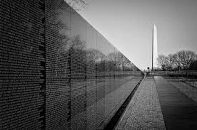 Vietnam Veterans Memorial unveiled in Washington DC