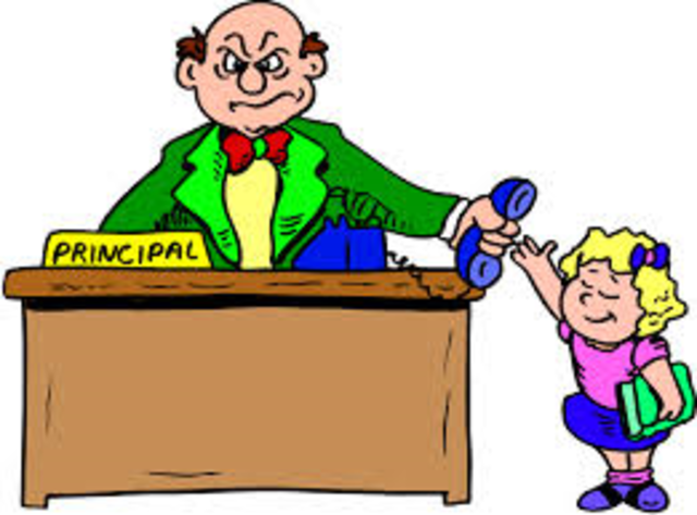 First day as a principal